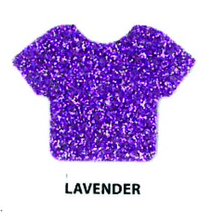 Siser HTV Vinyl Glitter Lavender 12"x20" Sheet